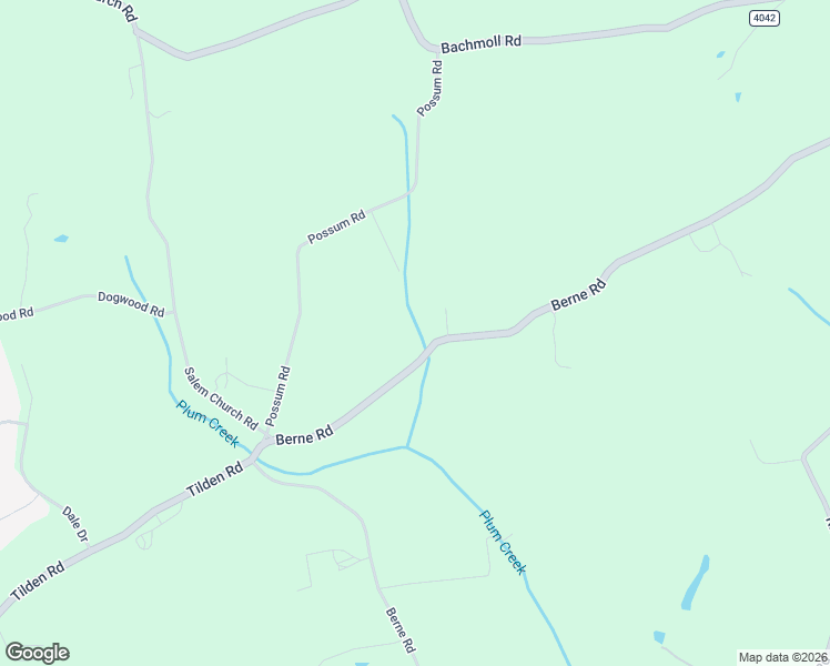 map of restaurants, bars, coffee shops, grocery stores, and more near 3714 Berne Road in Hamburg