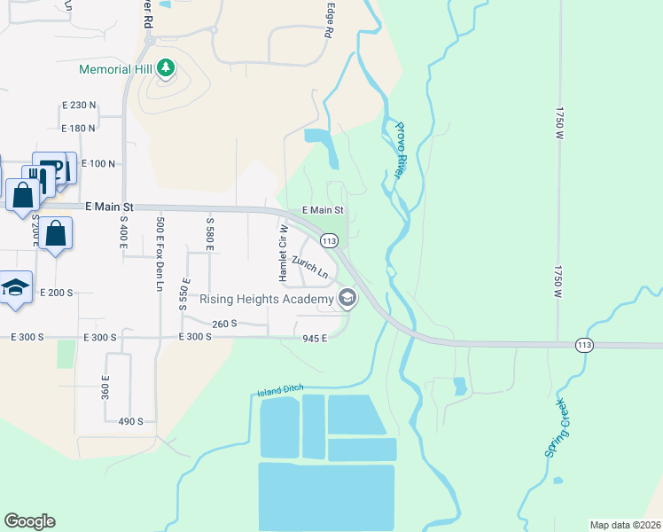 map of restaurants, bars, coffee shops, grocery stores, and more near 902 Hamlet Circle North in Midway