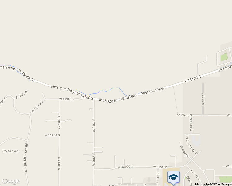 map of restaurants, bars, coffee shops, grocery stores, and more near 7198 West 13090 South in Herriman
