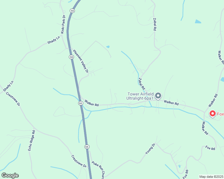 map of restaurants, bars, coffee shops, grocery stores, and more near 139 Walker Road in Apollo