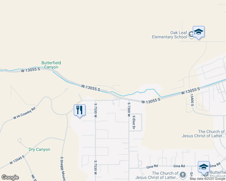 map of restaurants, bars, coffee shops, grocery stores, and more near in Herriman