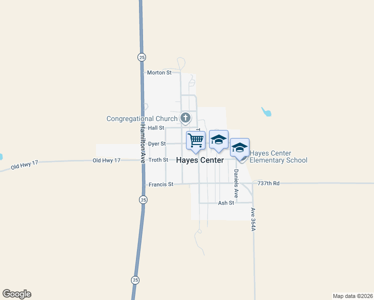 map of restaurants, bars, coffee shops, grocery stores, and more near 300-398 Dyer Street in Hayes Center