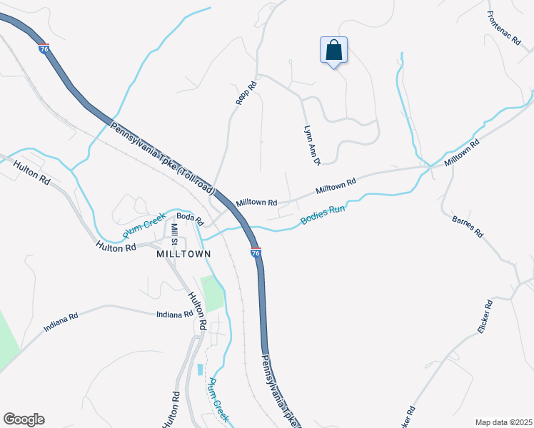 map of restaurants, bars, coffee shops, grocery stores, and more near 600 Kellywood Manor in New Kensington