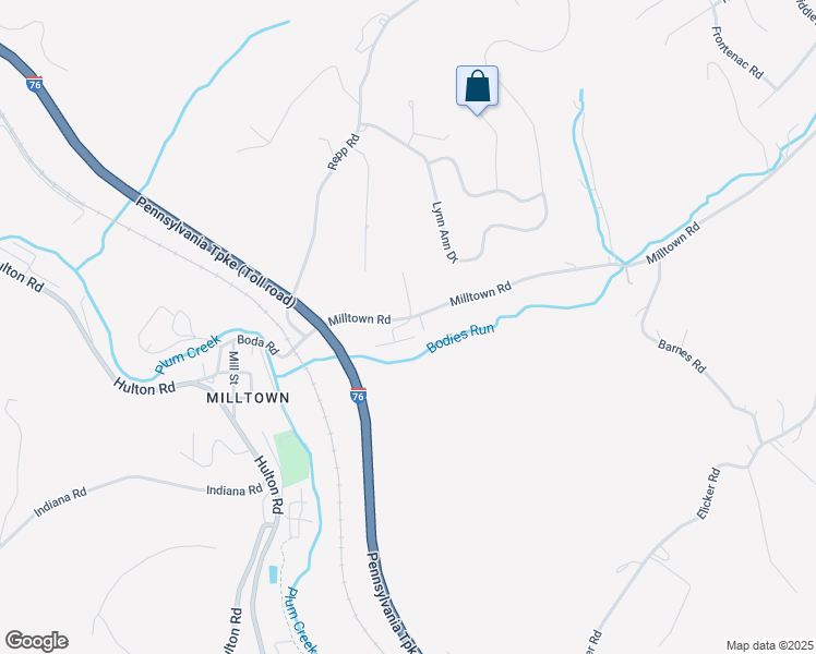 map of restaurants, bars, coffee shops, grocery stores, and more near 100 Kellywood Manor in New Kensington