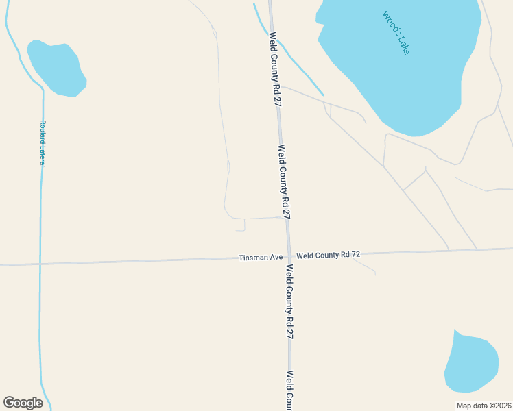 map of restaurants, bars, coffee shops, grocery stores, and more near 12873 County Road 72 in Severance