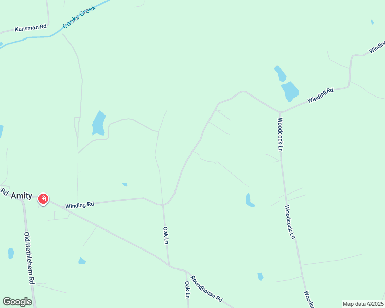 map of restaurants, bars, coffee shops, grocery stores, and more near 2610 Winding Road in Quakertown