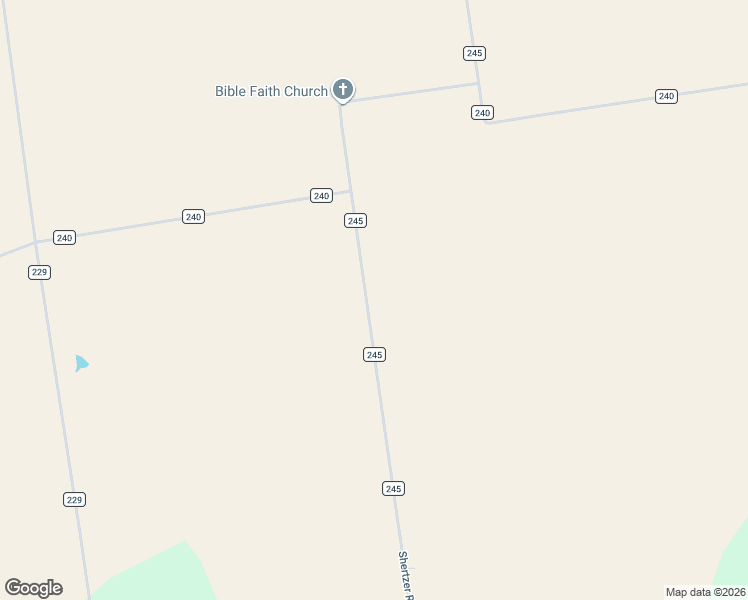 map of restaurants, bars, coffee shops, grocery stores, and more near 22072 Co Road 245 in Mount Victory