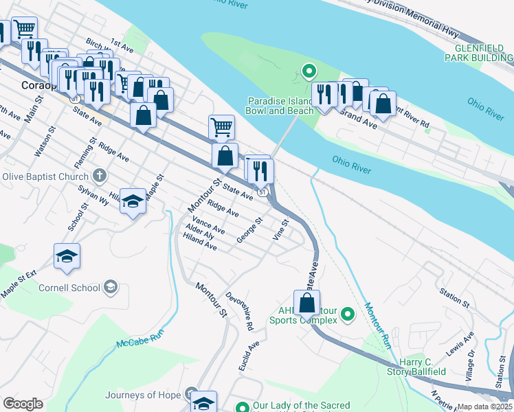 1630 State Avenue, Coraopolis PA Walk Score