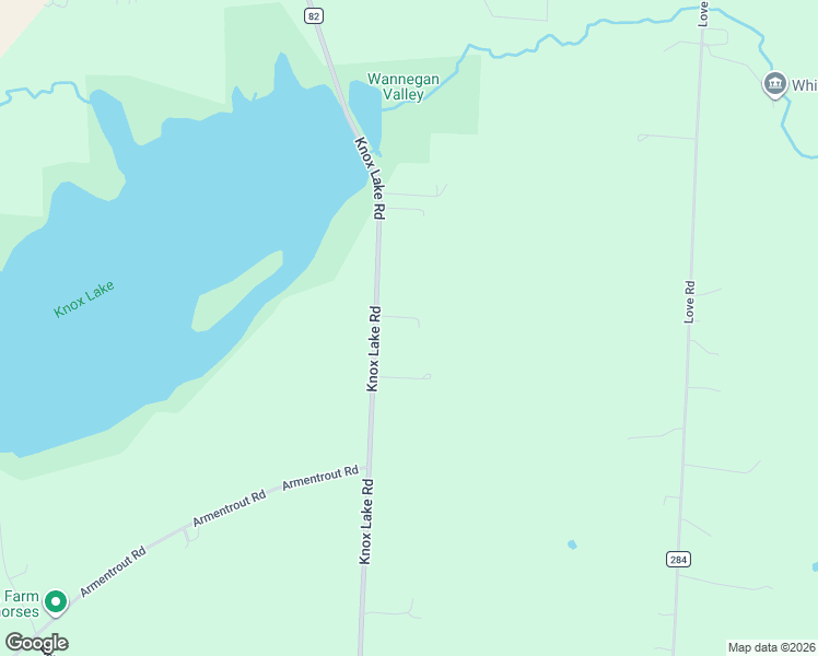 map of restaurants, bars, coffee shops, grocery stores, and more near 19180 Knox Lake Road in Fredericktown