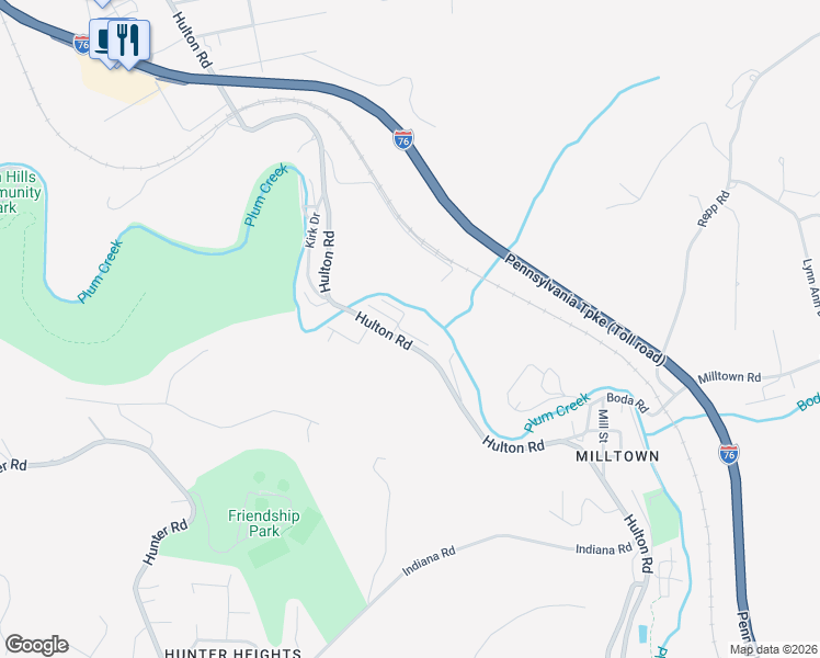 map of restaurants, bars, coffee shops, grocery stores, and more near 1666 Relative Drive in Verona
