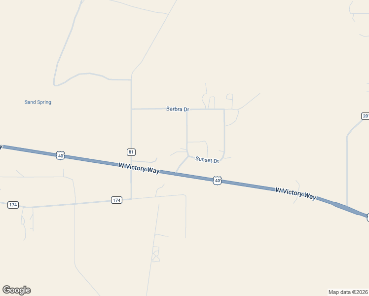 map of restaurants, bars, coffee shops, grocery stores, and more near 2-198 Sunset Drive in Craig