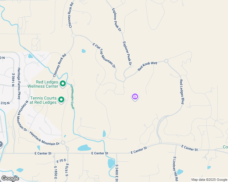 map of restaurants, bars, coffee shops, grocery stores, and more near 2317 East Red Knob Way in Heber City
