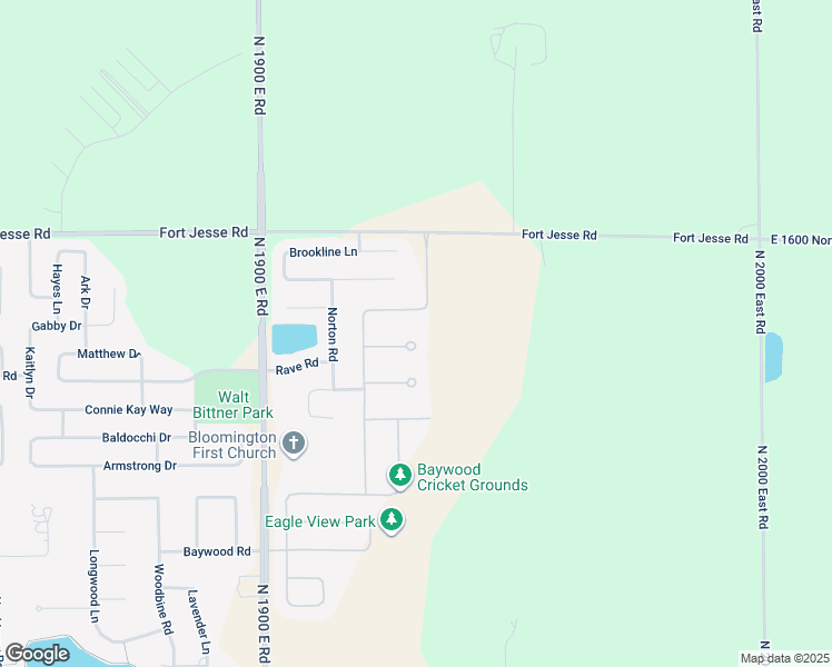 map of restaurants, bars, coffee shops, grocery stores, and more near 4010 Sutter Road in Bloomington