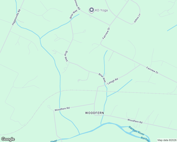 map of restaurants, bars, coffee shops, grocery stores, and more near 103 Briar Way in Branchburg