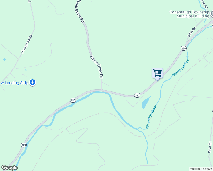 map of restaurants, bars, coffee shops, grocery stores, and more near 6239 Elders Ridge Road in Saltsburg