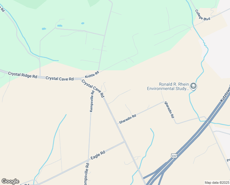 map of restaurants, bars, coffee shops, grocery stores, and more near 19 Sokol Drive in Kutztown