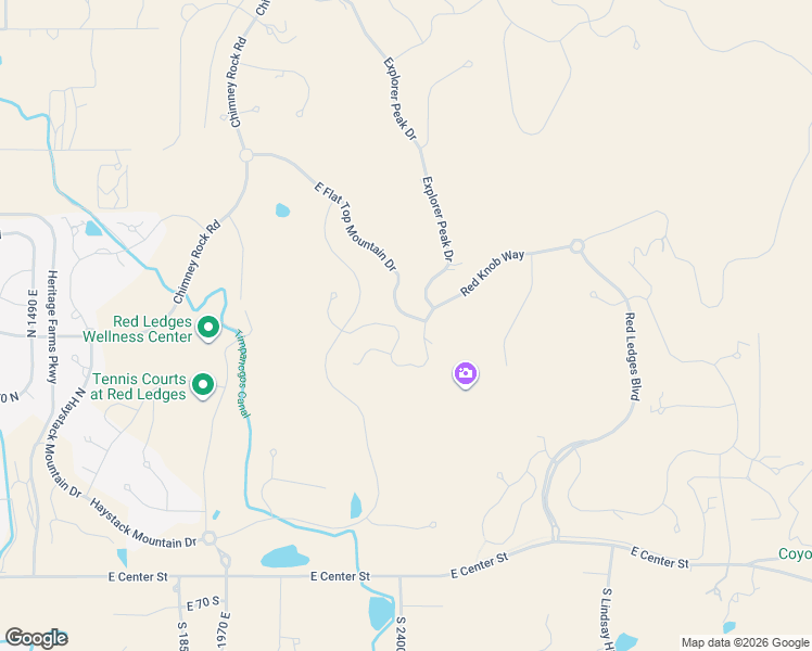 map of restaurants, bars, coffee shops, grocery stores, and more near 2446 East Flat Top Mountain Drive in Heber City