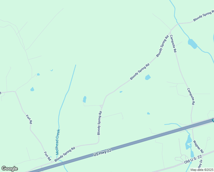 map of restaurants, bars, coffee shops, grocery stores, and more near 243 Bloody Spring Road in Bernville