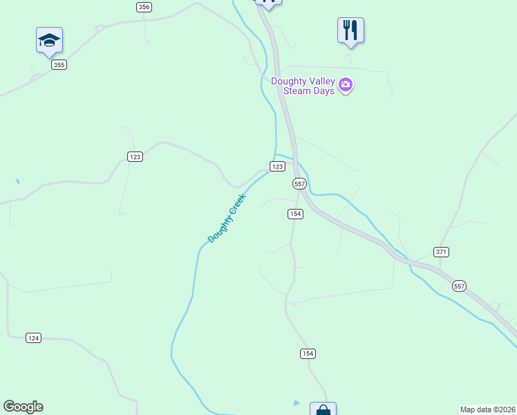 map of restaurants, bars, coffee shops, grocery stores, and more near 3845 Township Road 154 in Millersburg