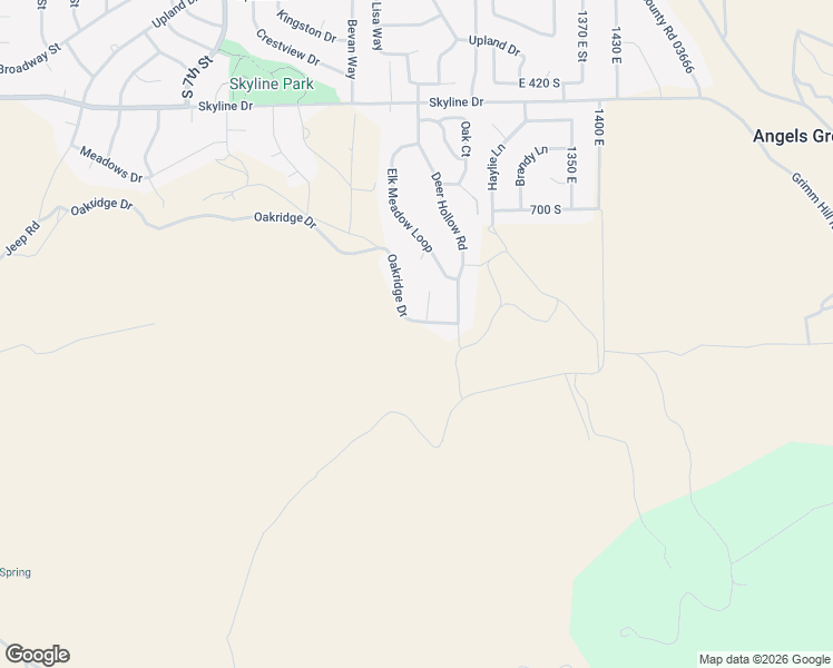map of restaurants, bars, coffee shops, grocery stores, and more near 714 Oakridge Drive in Tooele