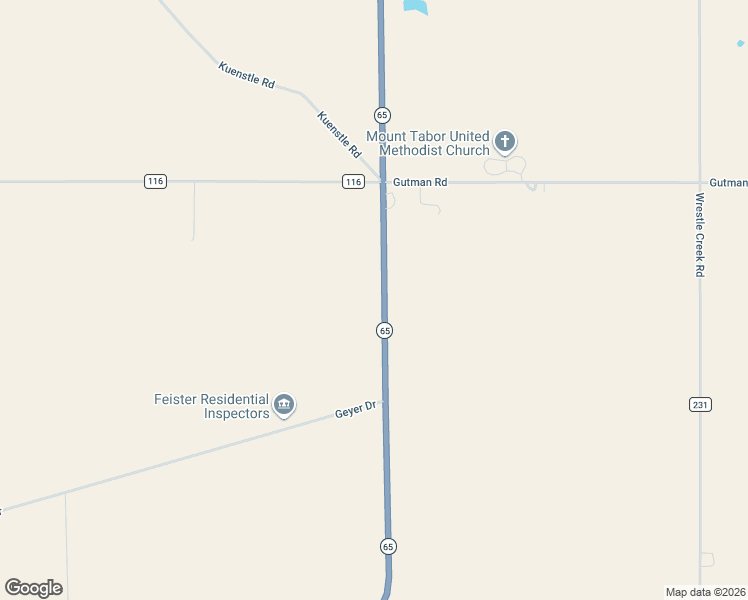 map of restaurants, bars, coffee shops, grocery stores, and more near 11245 State Route 65 in Wapakoneta
