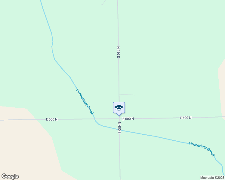 map of restaurants, bars, coffee shops, grocery stores, and more near 5000-5998 North 450 East in Portland