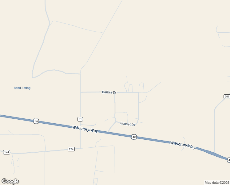 map of restaurants, bars, coffee shops, grocery stores, and more near 2 Sunset Drive in Craig