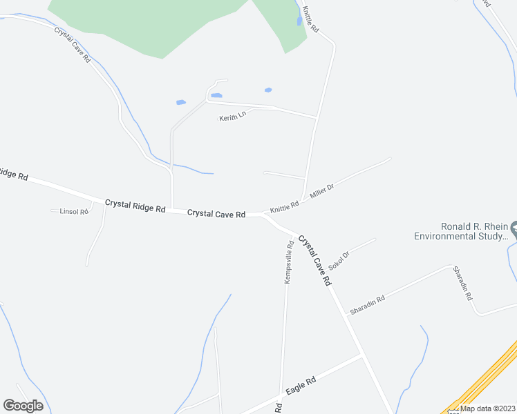 map of restaurants, bars, coffee shops, grocery stores, and more near 510 Crystal Cave Road in Kutztown