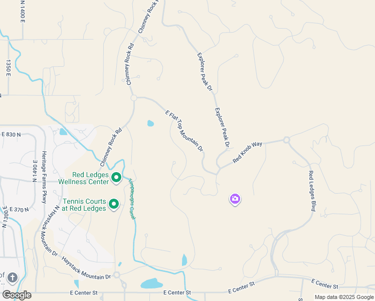 map of restaurants, bars, coffee shops, grocery stores, and more near 756 North Copper Belt Circle in Heber City