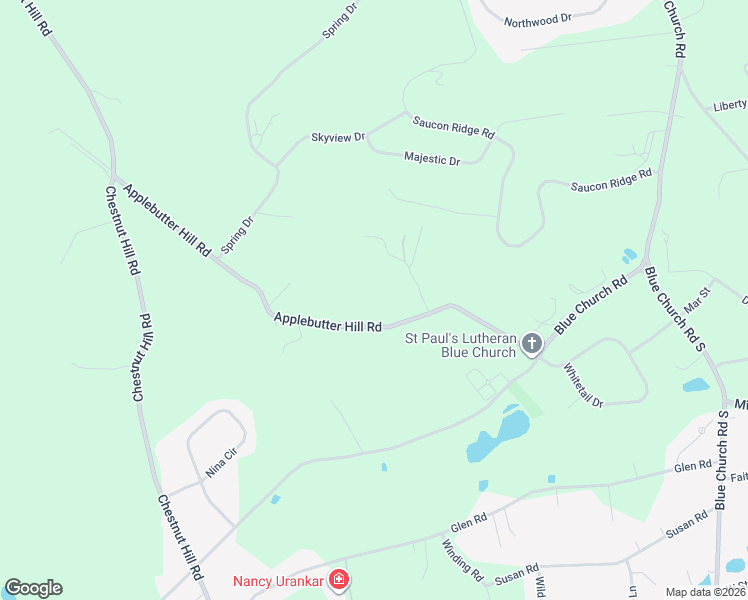 map of restaurants, bars, coffee shops, grocery stores, and more near 5635 Applebutter Hill Road in Coopersburg