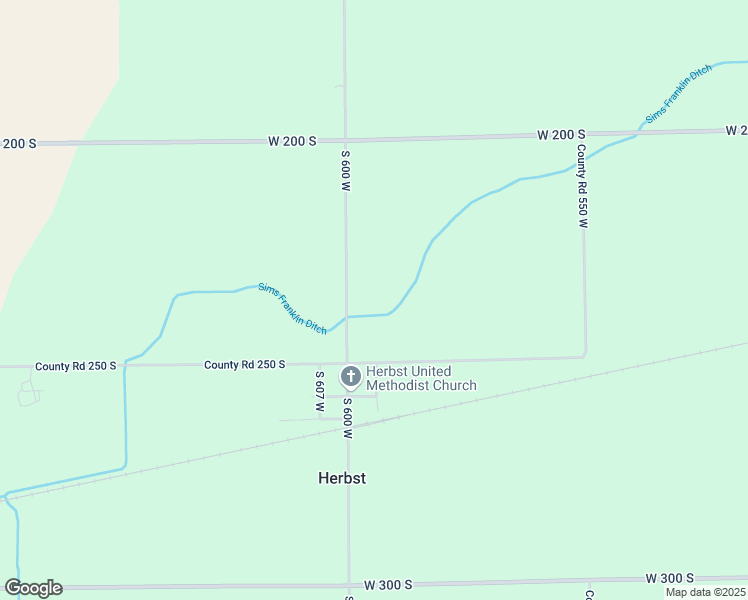 map of restaurants, bars, coffee shops, grocery stores, and more near 2323 South 600 West in Marion