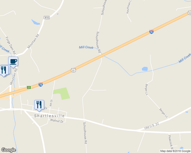 map of restaurants, bars, coffee shops, grocery stores, and more near 177 Schoolhouse Road in Hamburg