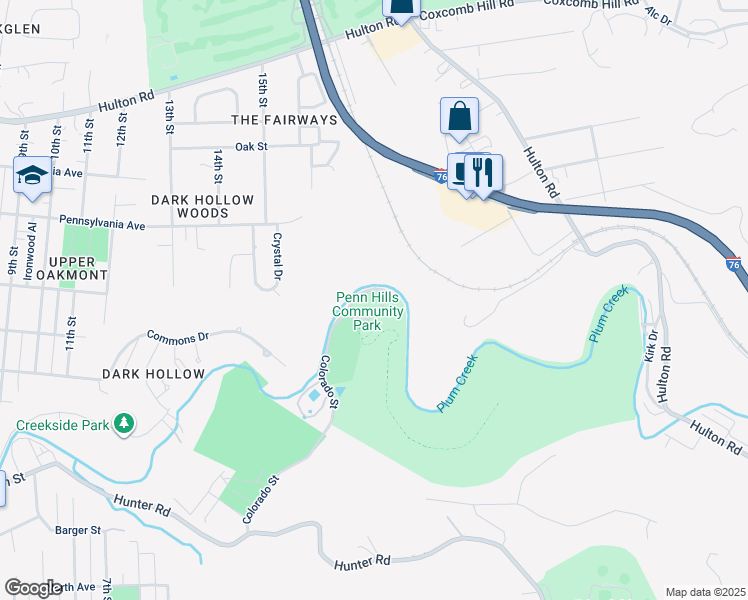 map of restaurants, bars, coffee shops, grocery stores, and more near 120 Colorado Street in Verona
