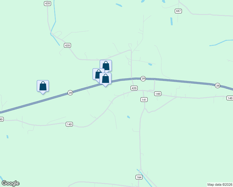 map of restaurants, bars, coffee shops, grocery stores, and more near 1850 County Road 140 in Sugarcreek