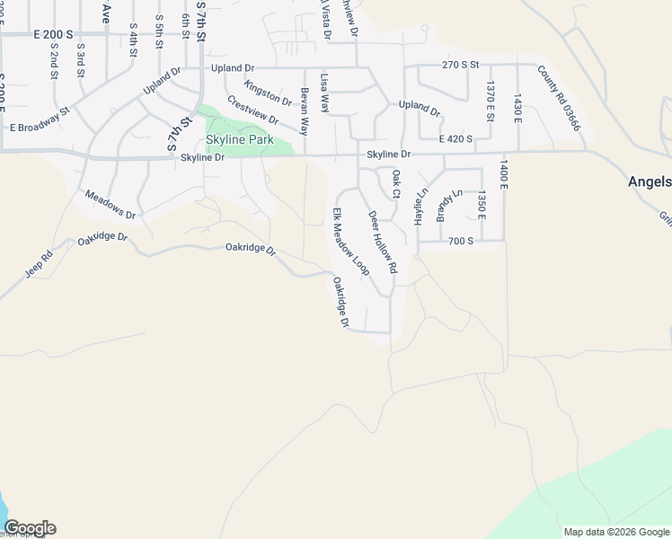 map of restaurants, bars, coffee shops, grocery stores, and more near 661 Oakridge Drive in Tooele