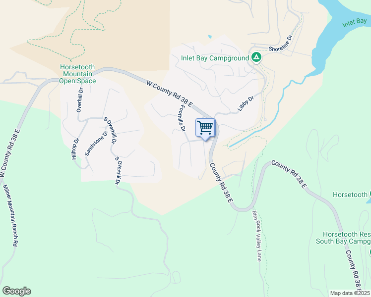 map of restaurants, bars, coffee shops, grocery stores, and more near 5009 Holiday Drive in Fort Collins