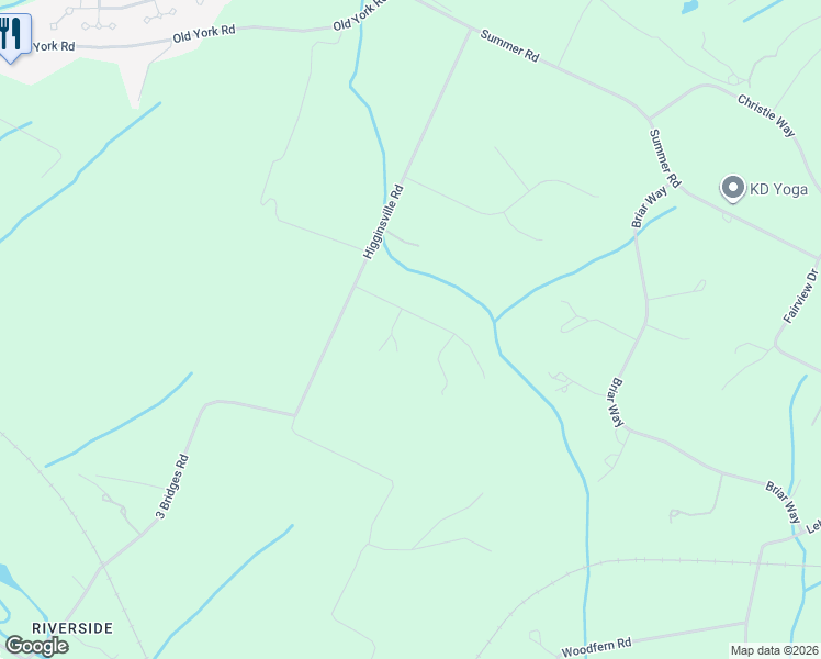 map of restaurants, bars, coffee shops, grocery stores, and more near 34 Thrush Circle in Hunterdon County