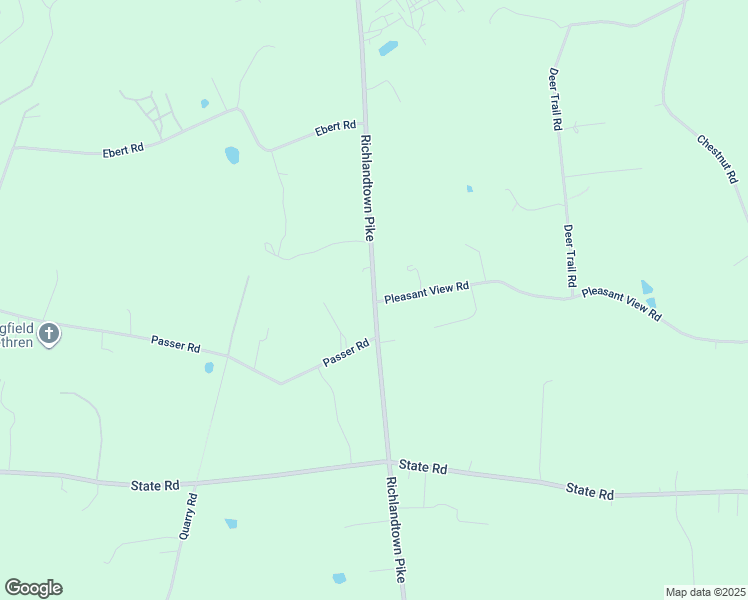 map of restaurants, bars, coffee shops, grocery stores, and more near 2429 Richlandtown Pike in Coopersburg