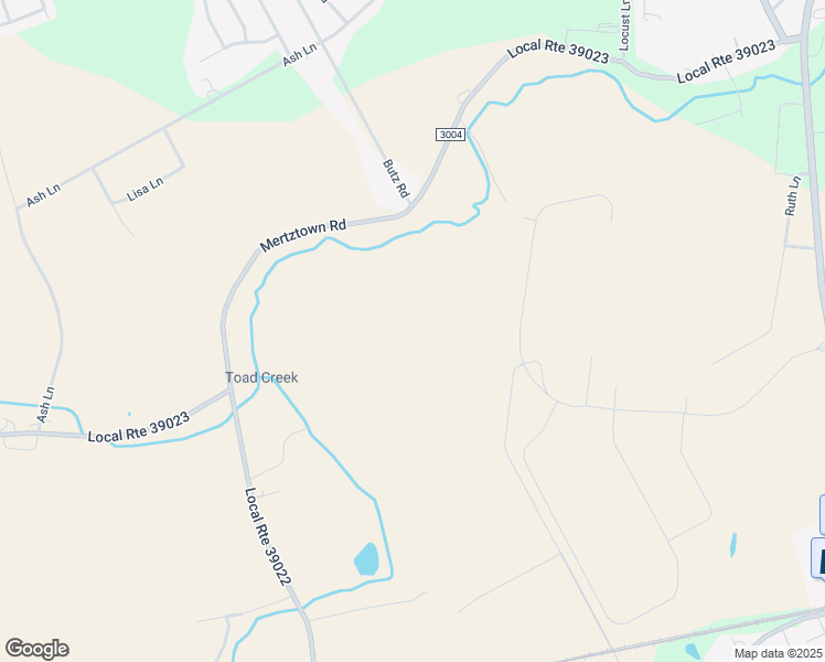 map of restaurants, bars, coffee shops, grocery stores, and more near 8801 Congdon Hill Drive in Mertztown