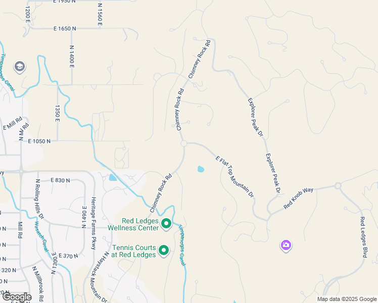 map of restaurants, bars, coffee shops, grocery stores, and more near 990 Chimney Rock Road in Heber City