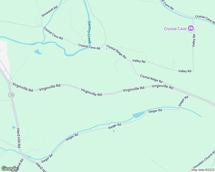 map of restaurants, bars, coffee shops, grocery stores, and more near 111 Virginville Road in Kutztown