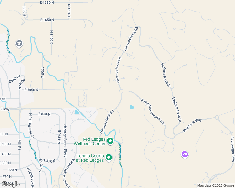 map of restaurants, bars, coffee shops, grocery stores, and more near 1005 Chimney Rock Road in Heber City