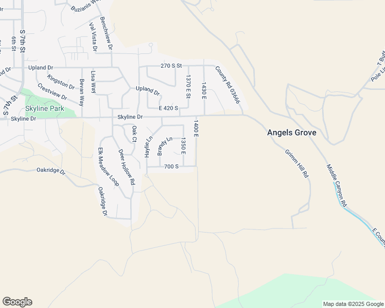 map of restaurants, bars, coffee shops, grocery stores, and more near 1400 East in Tooele