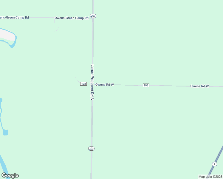 map of restaurants, bars, coffee shops, grocery stores, and more near 2519 Owens Road West in Prospect