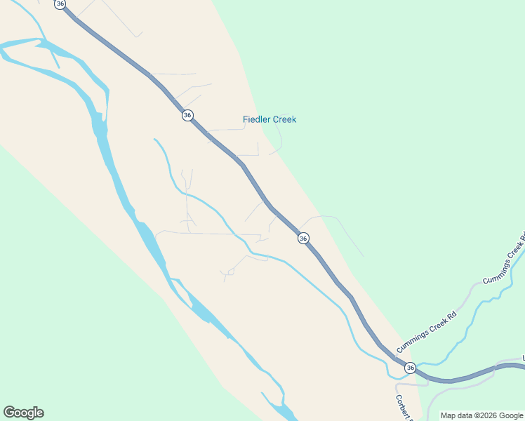 map of restaurants, bars, coffee shops, grocery stores, and more near 7700-7766 Highway 36 in Carlotta