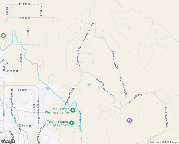 map of restaurants, bars, coffee shops, grocery stores, and more near 2121 East Flat Top Mountain Drive in Heber City