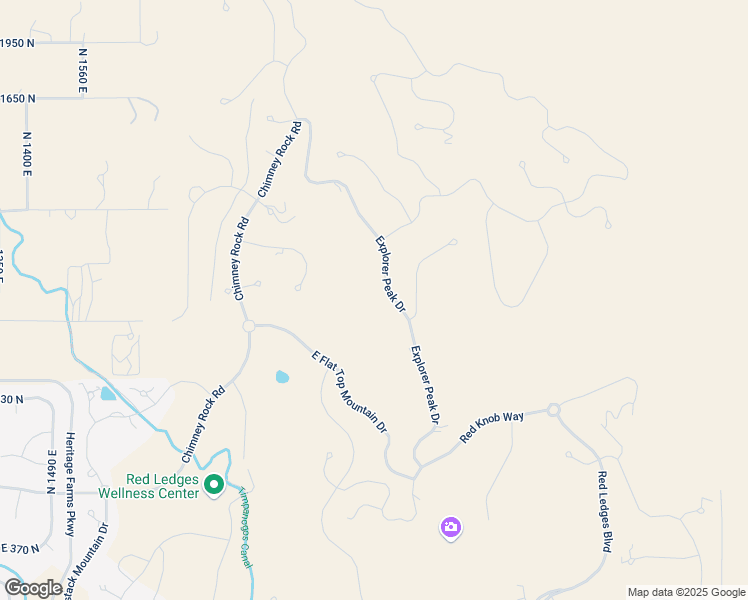 map of restaurants, bars, coffee shops, grocery stores, and more near 1097 Explorer Peak Drive in Heber City