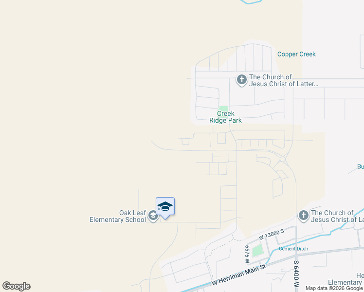 map of restaurants, bars, coffee shops, grocery stores, and more near 6817 Heart Rock Lane in Herriman