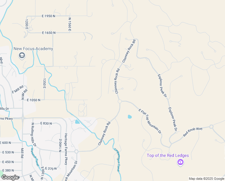map of restaurants, bars, coffee shops, grocery stores, and more near 1067 Chimney Rock Road in Heber City