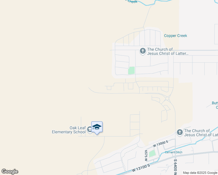 map of restaurants, bars, coffee shops, grocery stores, and more near 6807 West Pine Trail Lane in Herriman